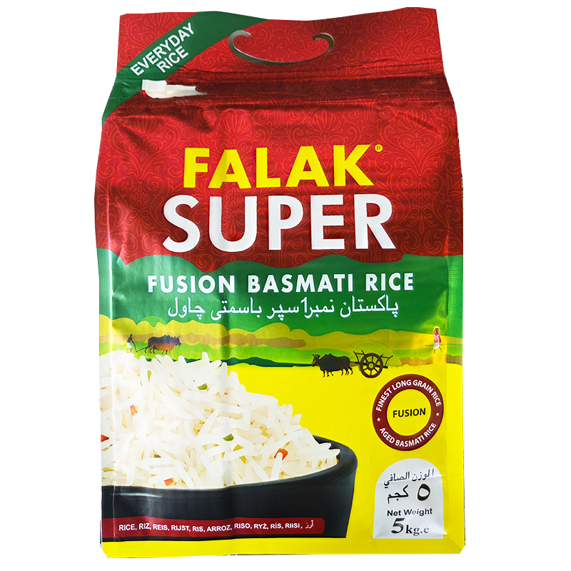 Falak Super Fusion Basmati 5Kg x 4pz