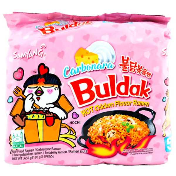 Samyang hot chicken carbo 650g