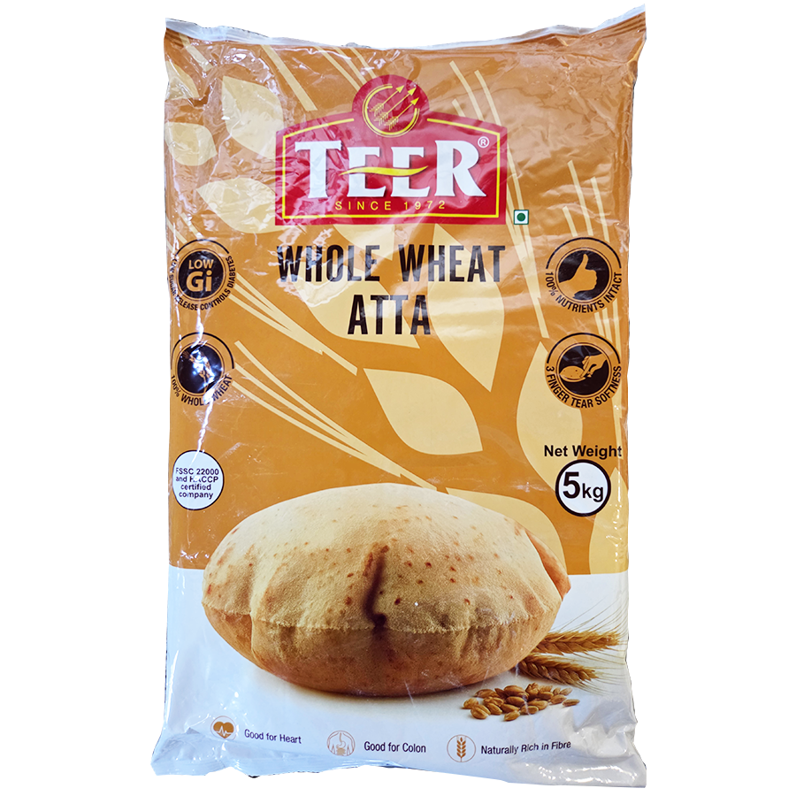 Teer whole wheat atta 5kg (2)