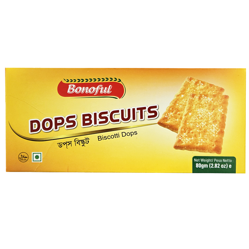 Dops Biscuit 80g 30pz