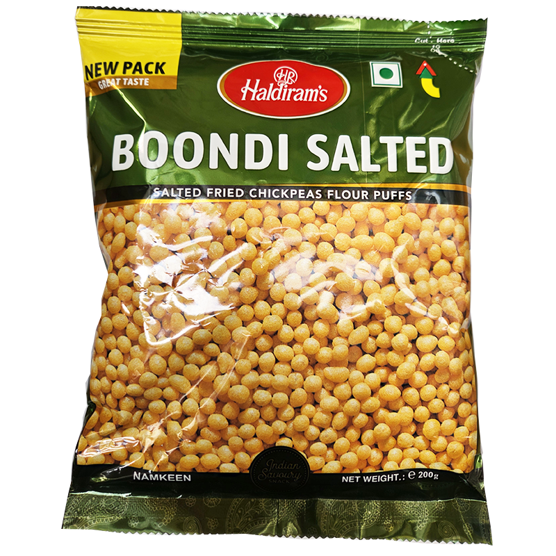 Haldiram's Boondi plain 200g x 80