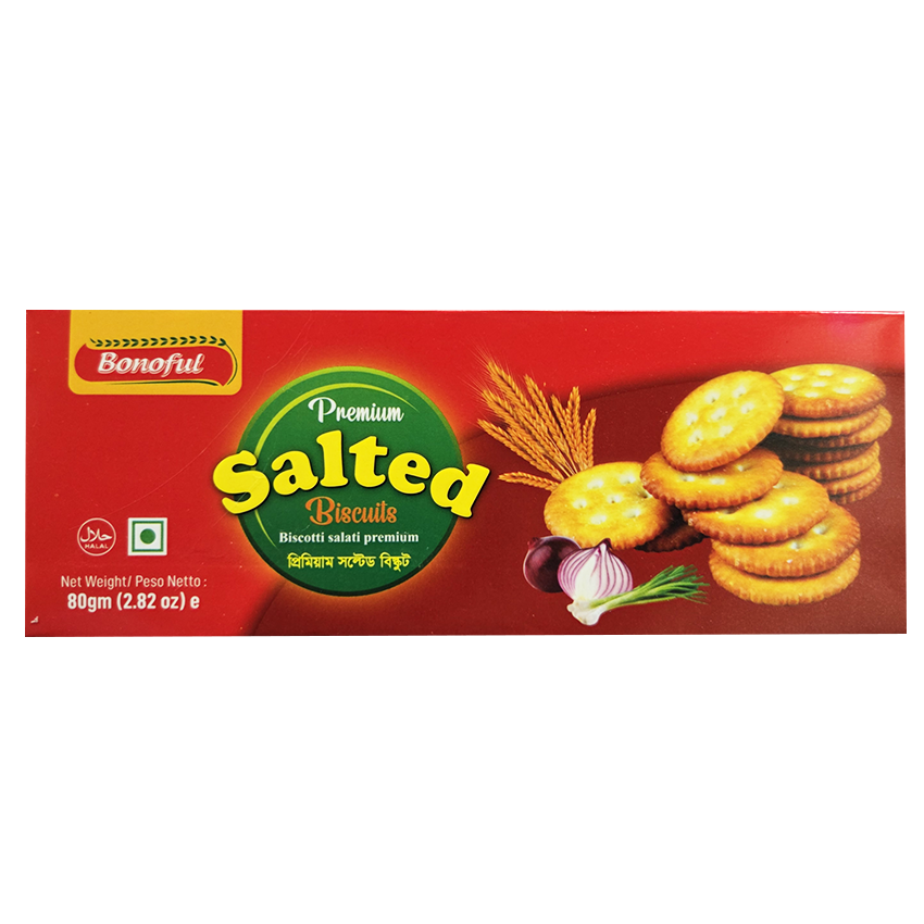 Premium Salted Biscuits 80g x 30pz