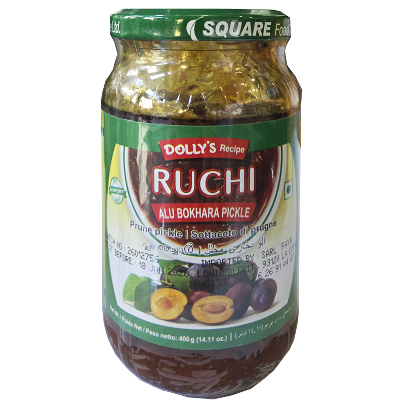 Ruchi Alu Bokhara pickle 400g x 12