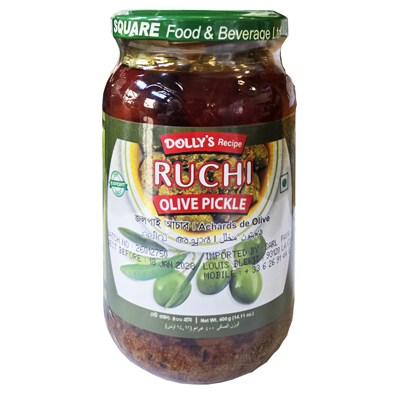 Ruchi olive pickle 400g x 12